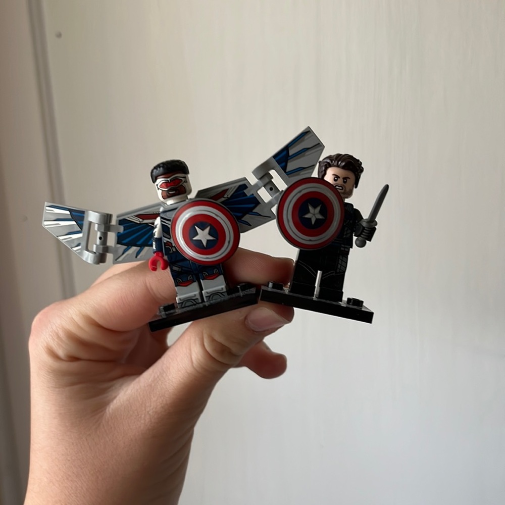 ‼️3 for 13‼️Lego minifigures marvel falcon and the winter soldier
